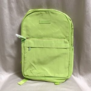 Vera Bradley Preppy Poly Large Backpack Citrine